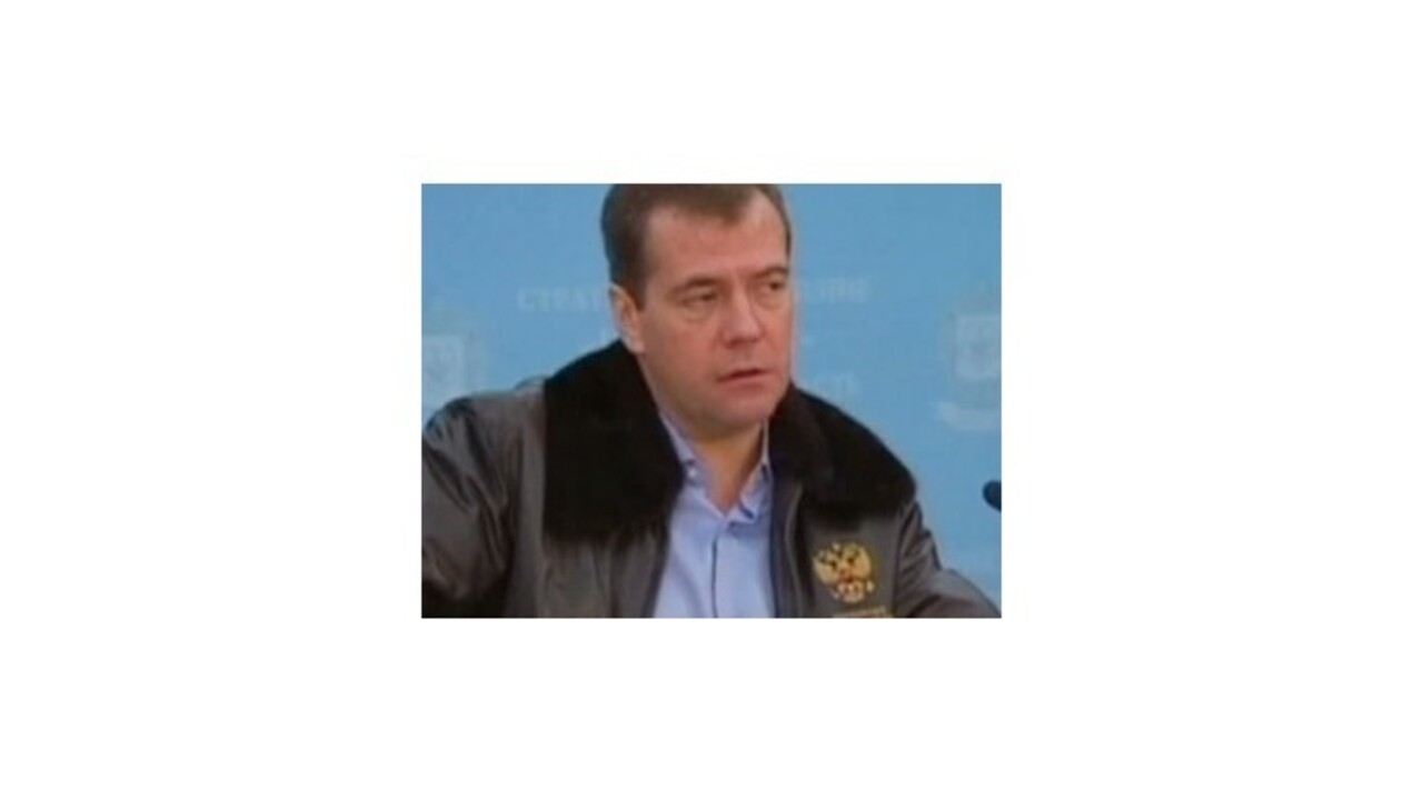 Ruský prezident Dmitrij Medvedev obhajuje zvýšenie vojenských výdavkov