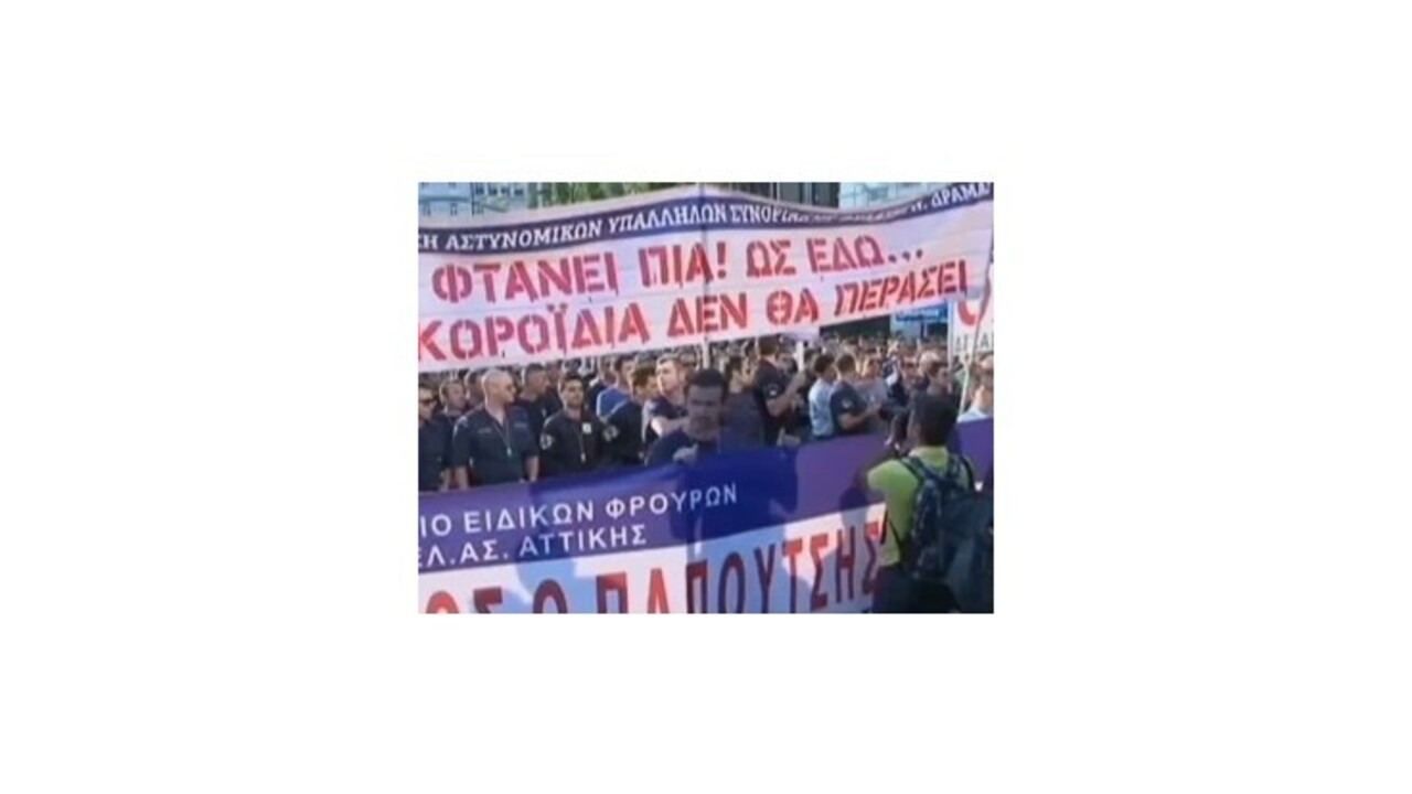 Atény zasiahol nový štrajk gréckej verejnej dopravy