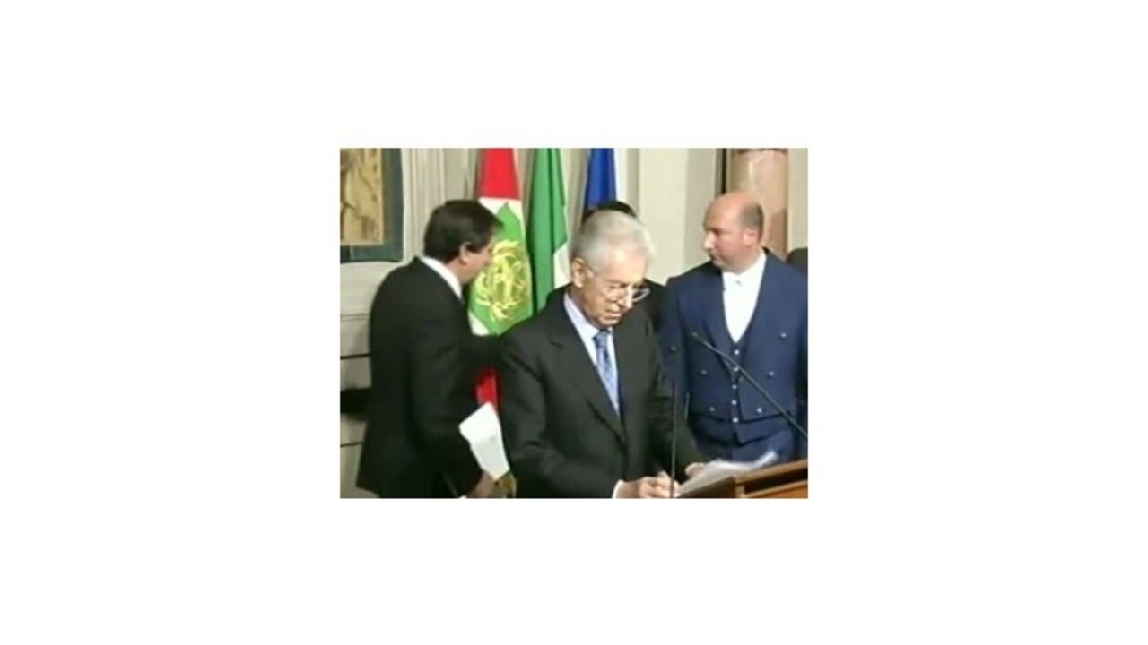 Taliansky prezident poveril Maria Montiho zostavením novej vlády