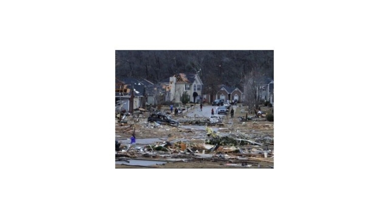 Štátom Alabama sa prehnali silné tornáda, zomreli dvaja ľudia