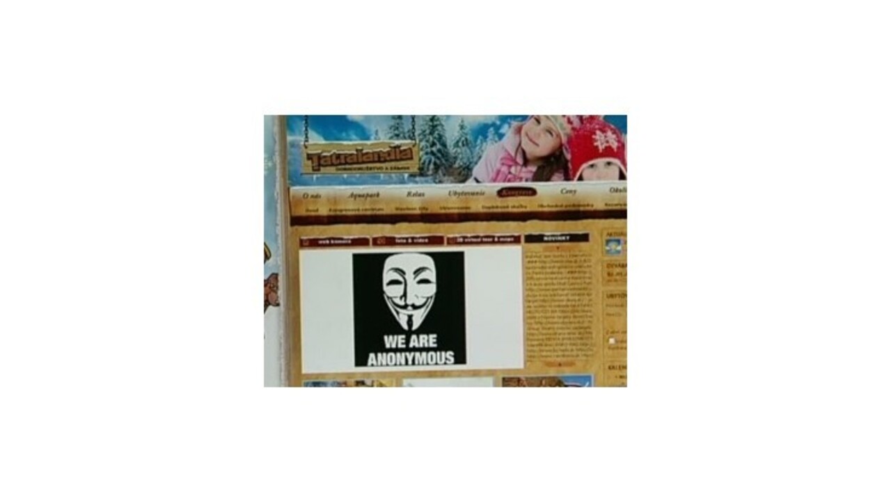 Anonymous znefunkčnili Prima banku, na Dôveru útočiť nebudú