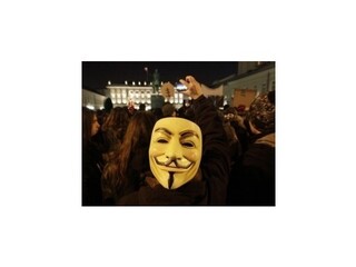 Anonymous zaútočí na stránky NR SR a ministerstva financií