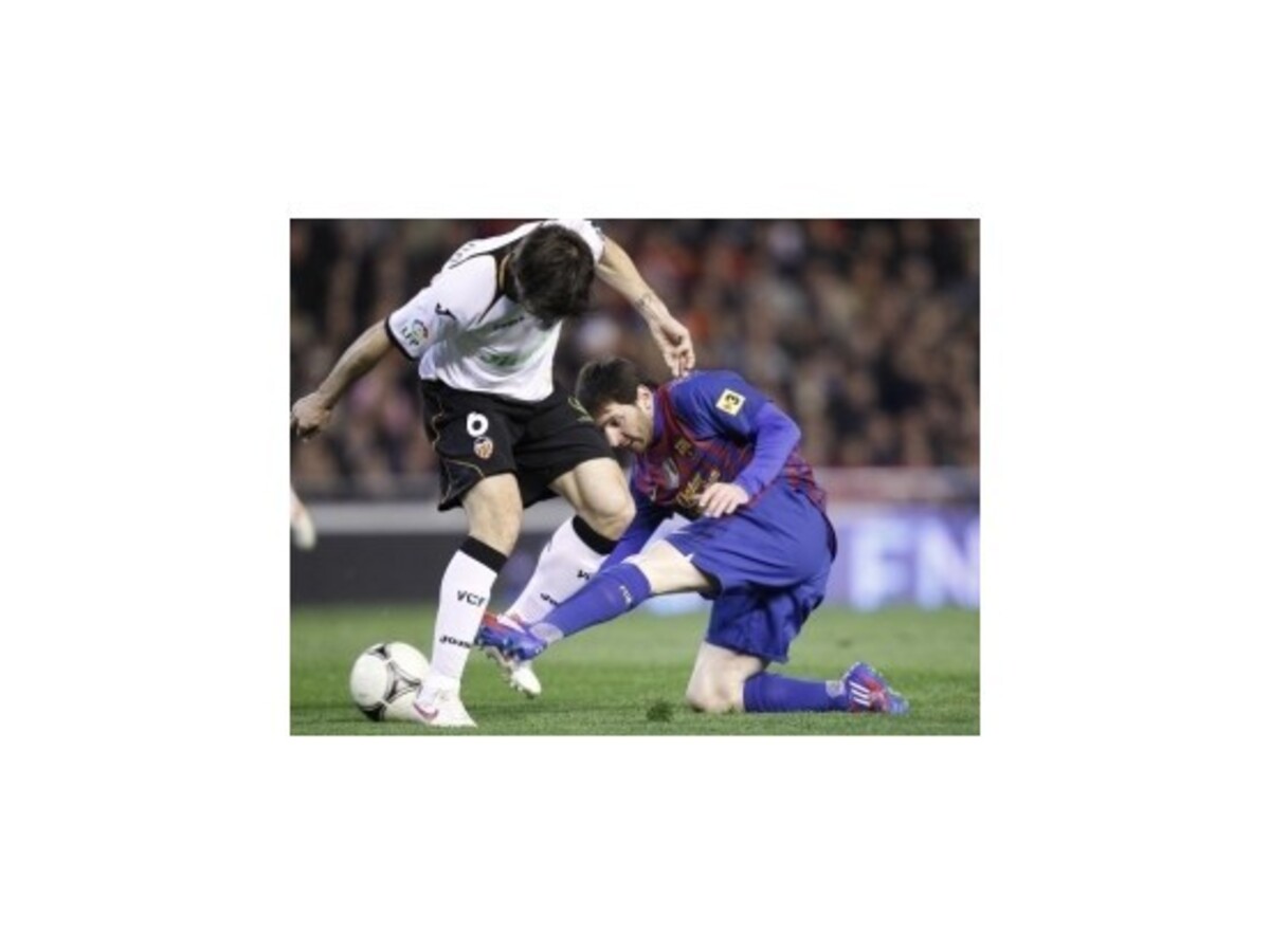 Valencia - Barcelona 1:1 v prvom zápase semifinále Copa del Rey