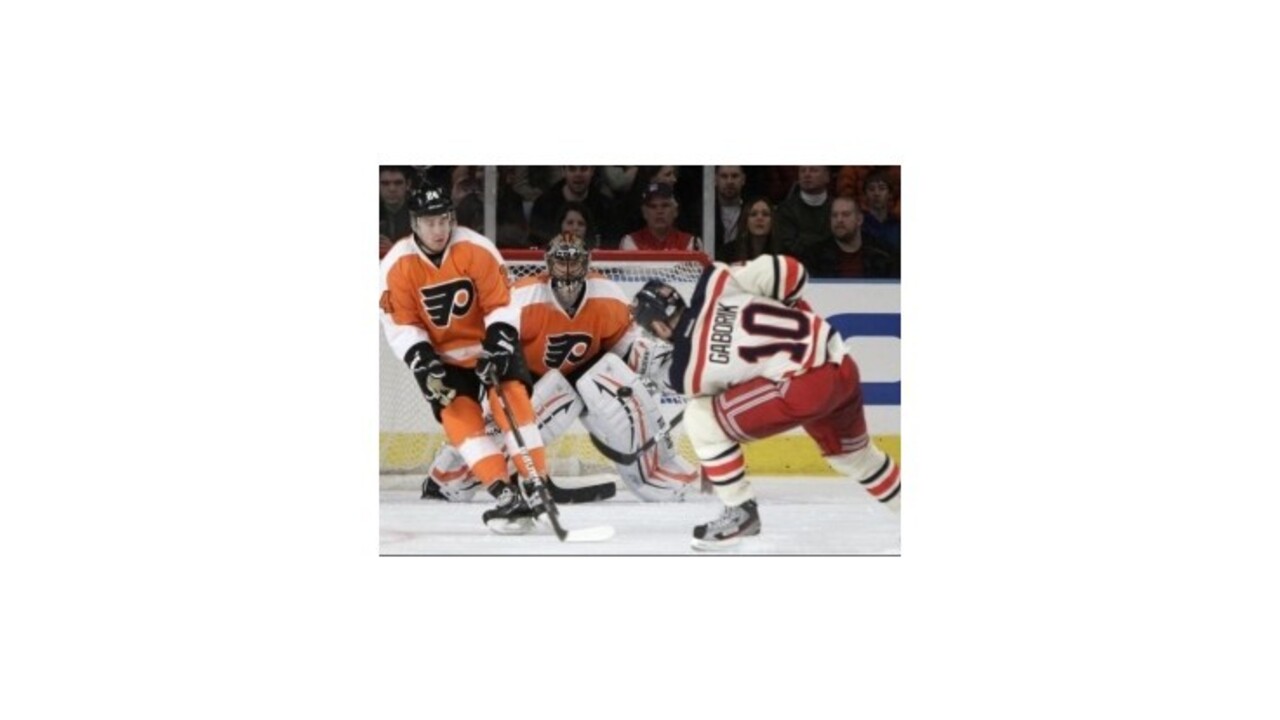 Marián Gáborík sa stal prvou hviezdou súboja Rangers - Flyers