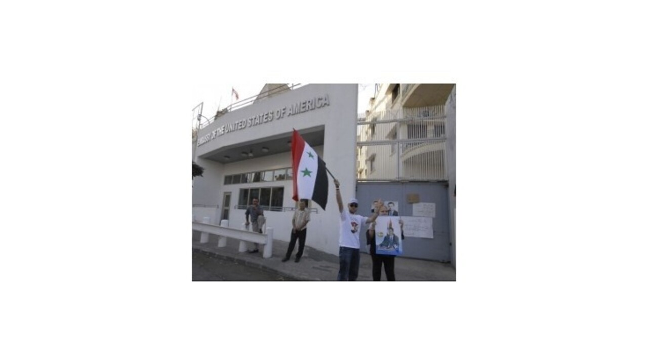 USA zatvorili veľvyslanectvo v Sýrii a stiahli z krajiny diplomatov