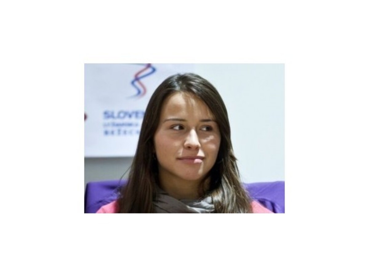Klaudia Medlová v slopestyle v Calgary štrnásta