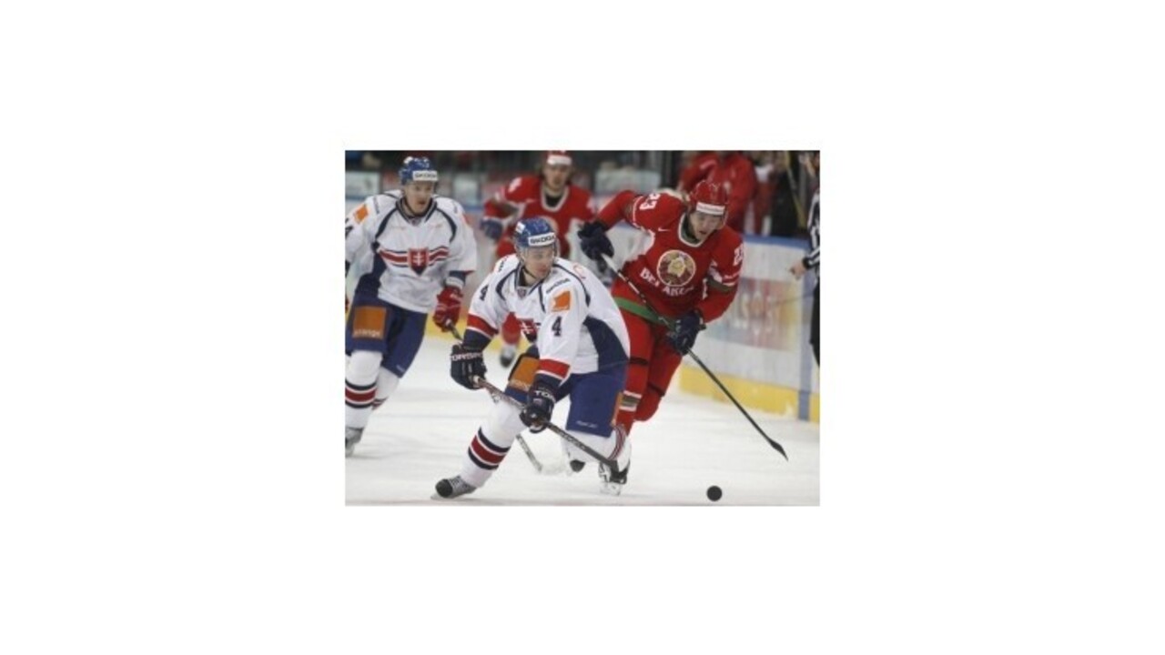 Slovenskí hokejisti zdolali Bielorusko 5:1