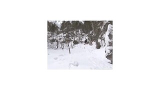 V obci Staré Hory hrozí padanie lavín