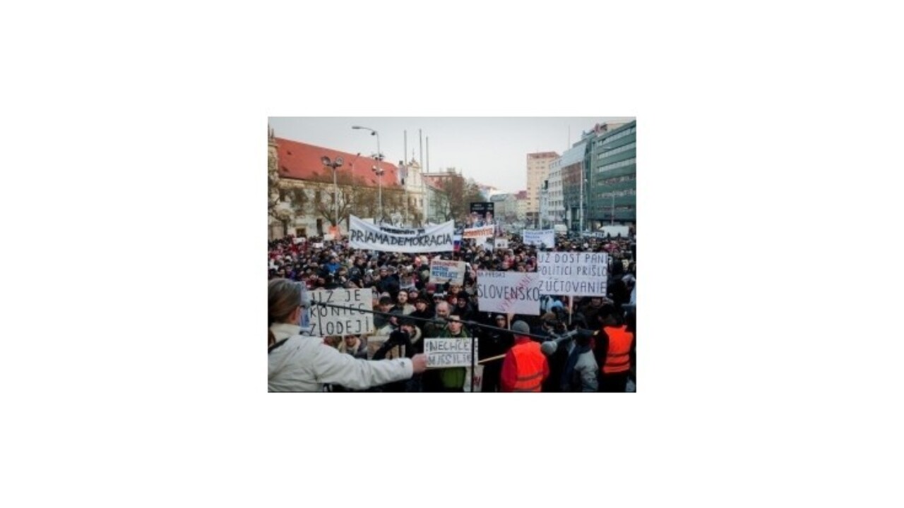 Protest proti Gorile sa vráti do ulíc už tento piatok