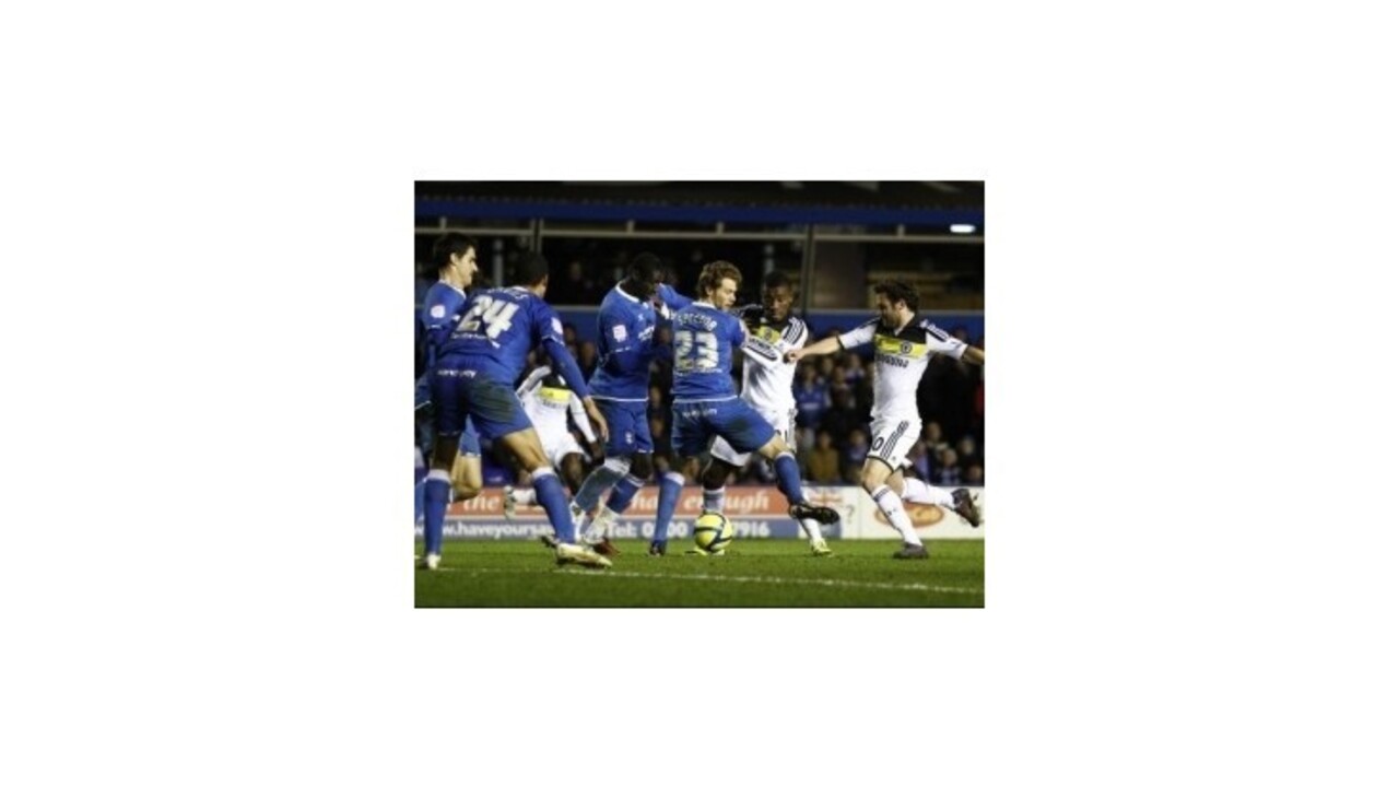 Birmingham City - Chelsea Londýn 0:2 v repríze 5. kola FA Cupu