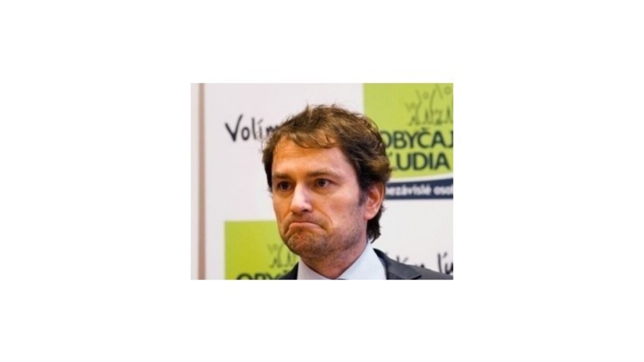 Matovič si kladie podmienky pri podpore stredopravej vlády