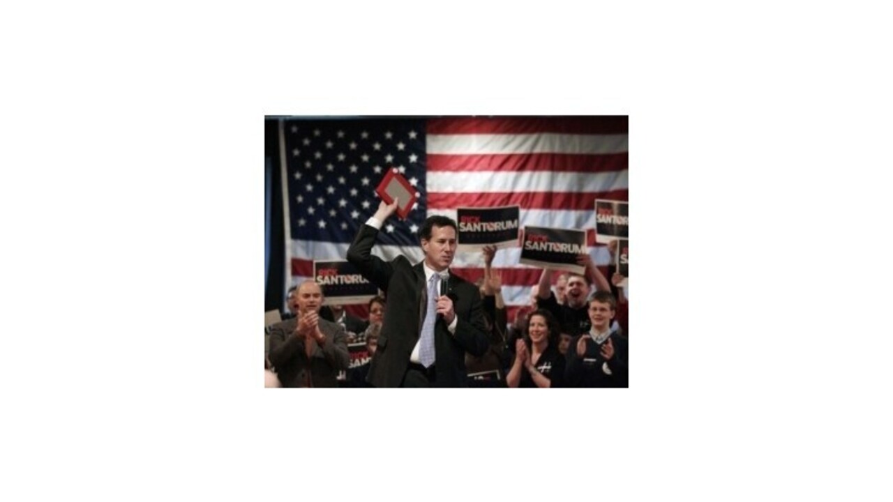 V Louisiane triumfoval Rick Santorum