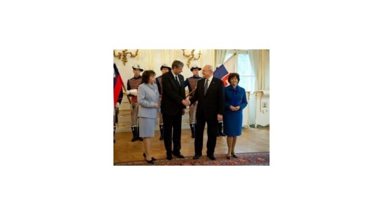 Gašparovič a Türk sa zhodli: Slovensko si so Slovinskom v zahraničí už nemýlia