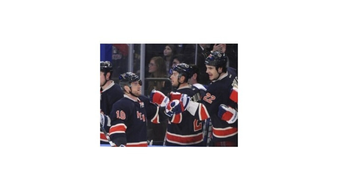 NHL: Gól Gáboríka pomohol Rangers vstúpiť do play-off víťazne