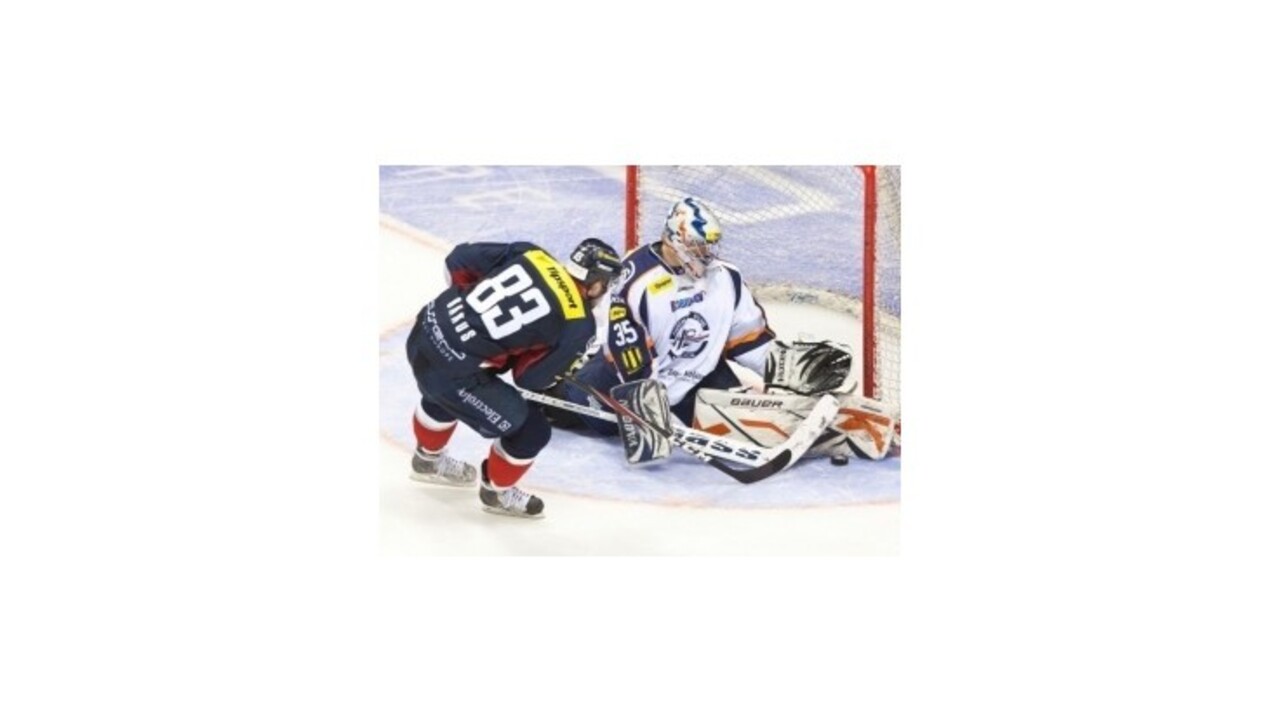 Slovan zdolal Košice a vyrovnal stav finálovej série na 2:2