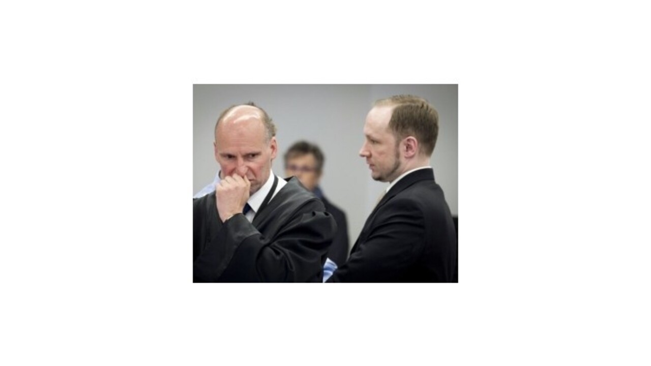 Breivik opisoval masaker na ostrove Utöya ako počítačovú hru
