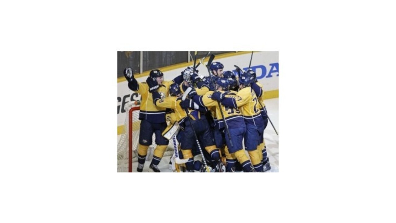 Do play off postúpili hokejisti Nashville Predators