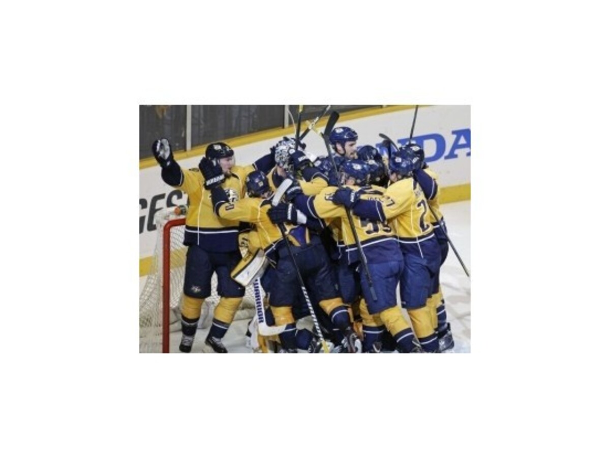 Do play off postúpili hokejisti Nashville Predators