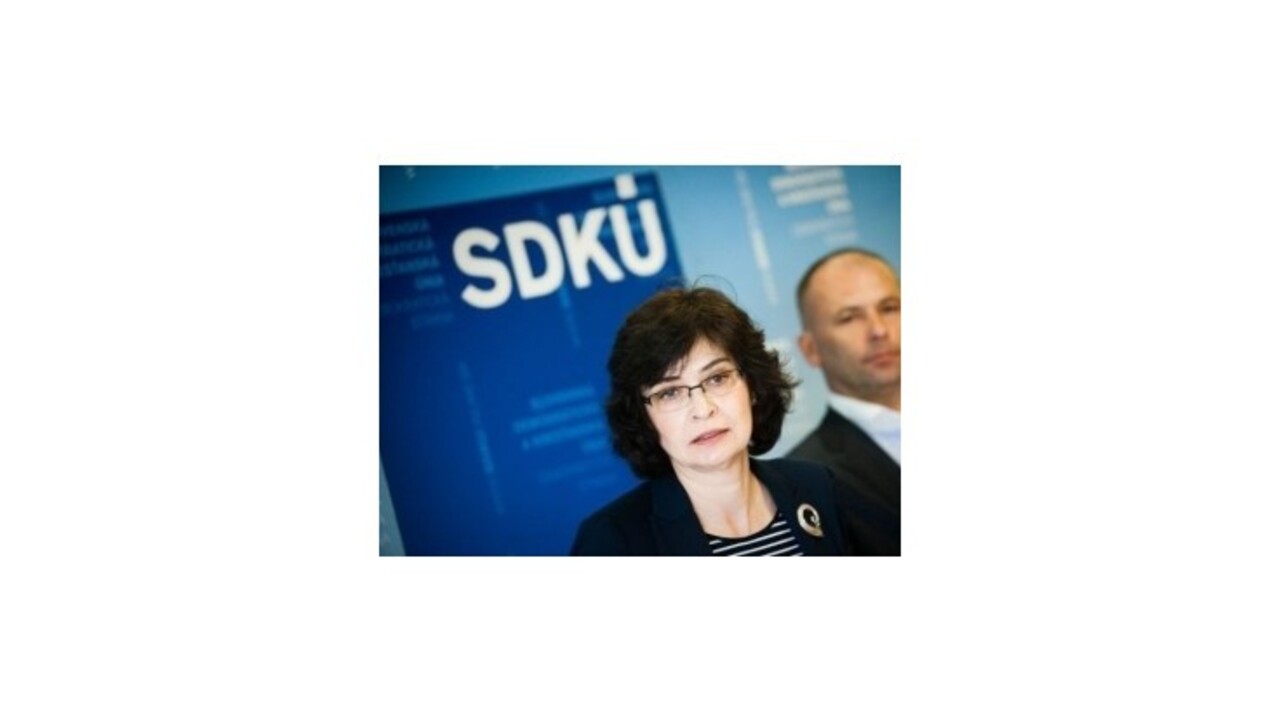 Žitňanská chce vytvoriť klub priateľov SDKÚ-DS