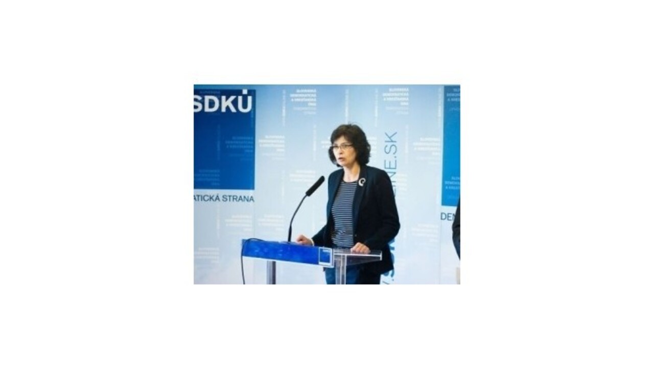 Žitňanská: Programové vyhlásenie je bianko šek pre ministrov