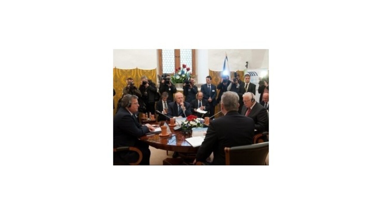 Na Štrbskom Plese skončilo rokovanie prezidentov V4