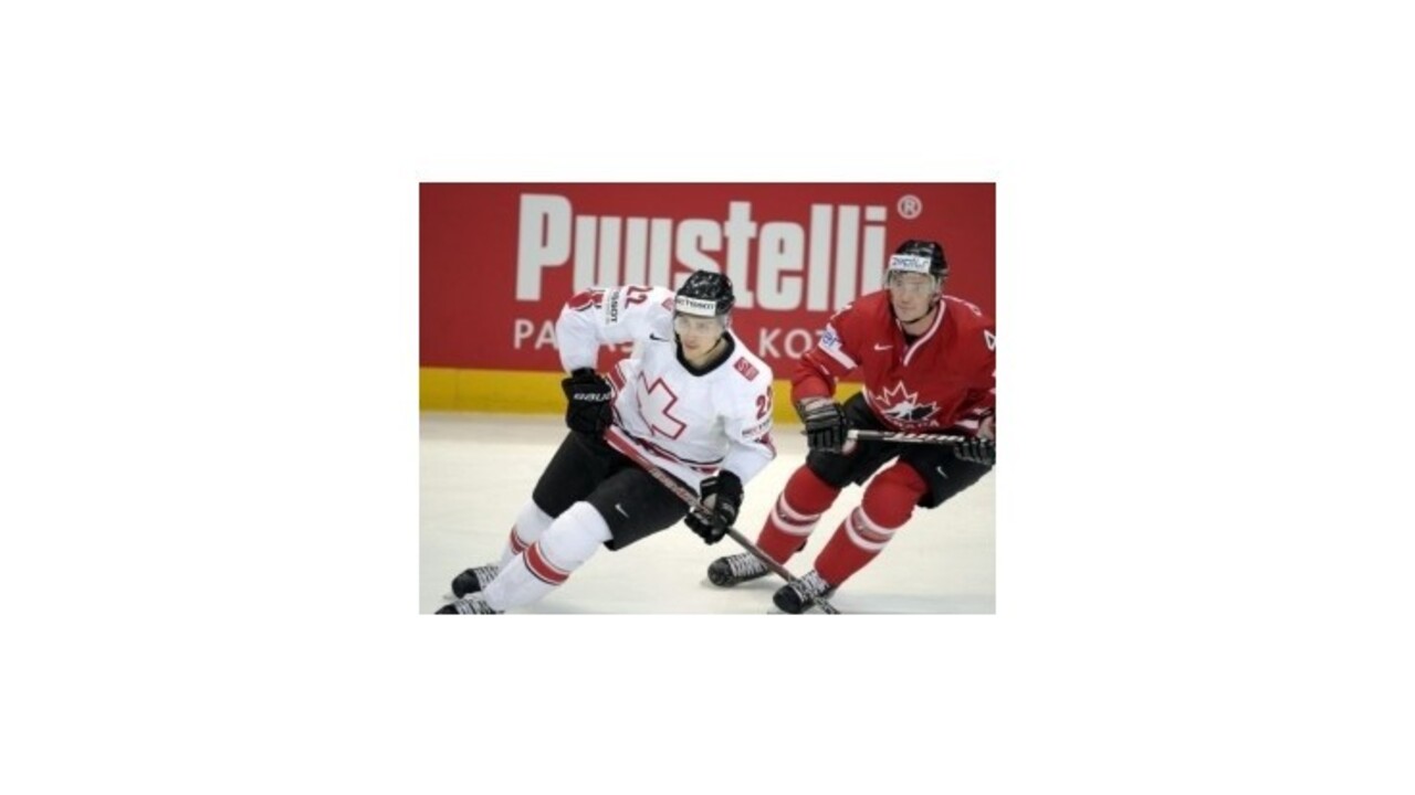 Kanaďania len tesne zdolali Švajčiarov 3:2