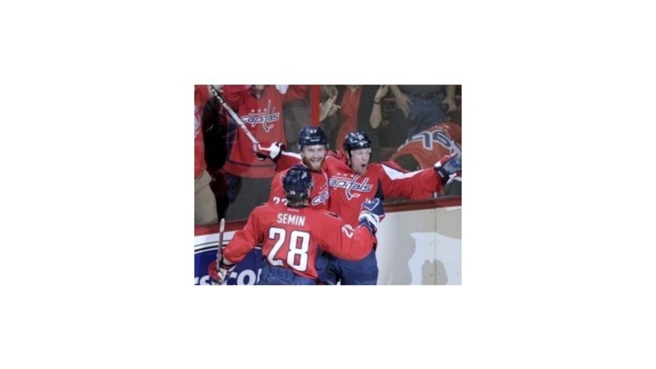 Gáborík skóroval, Washington si však vynútil siedmy zápas