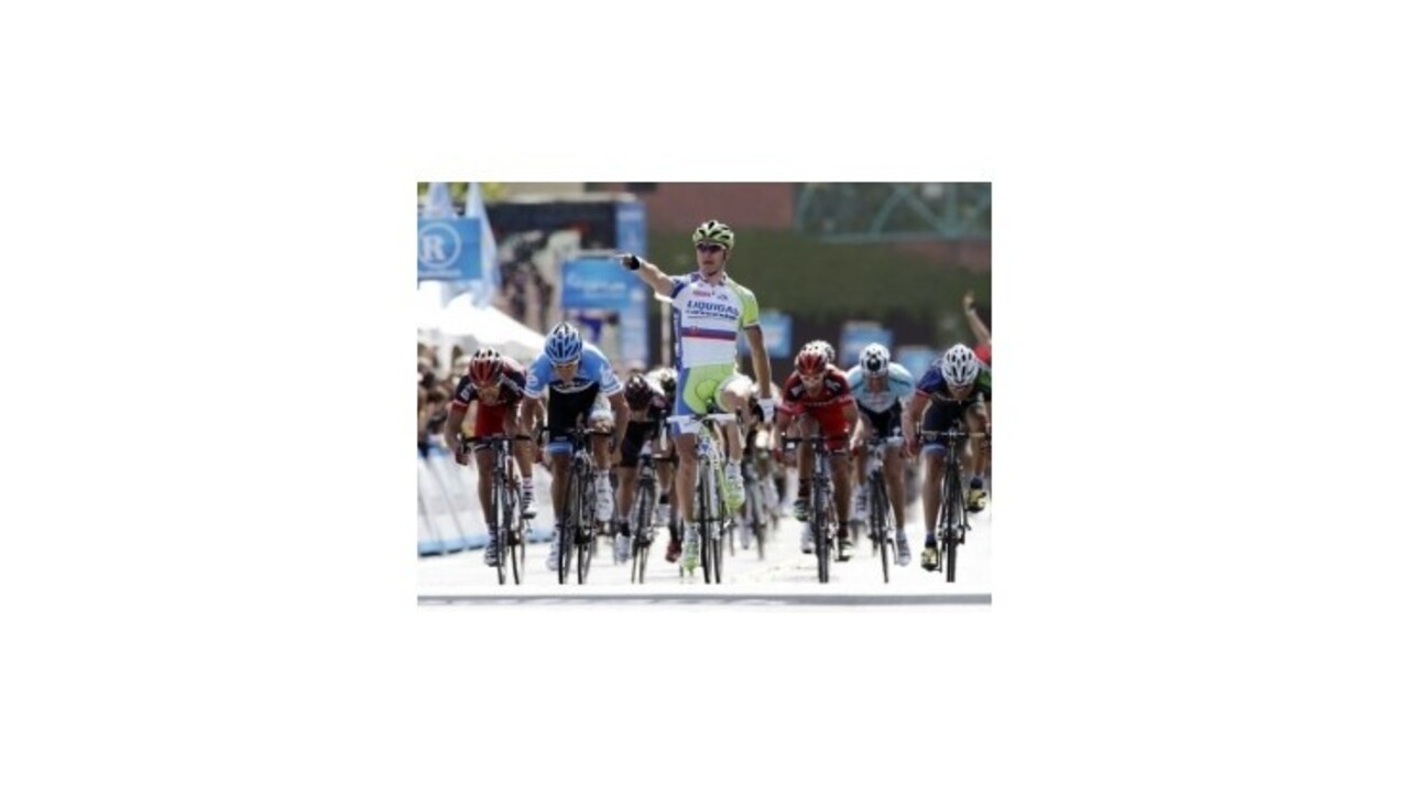Peter Sagan napriek defektu vyhral úvodnú etapu Okolo Kalifornie
