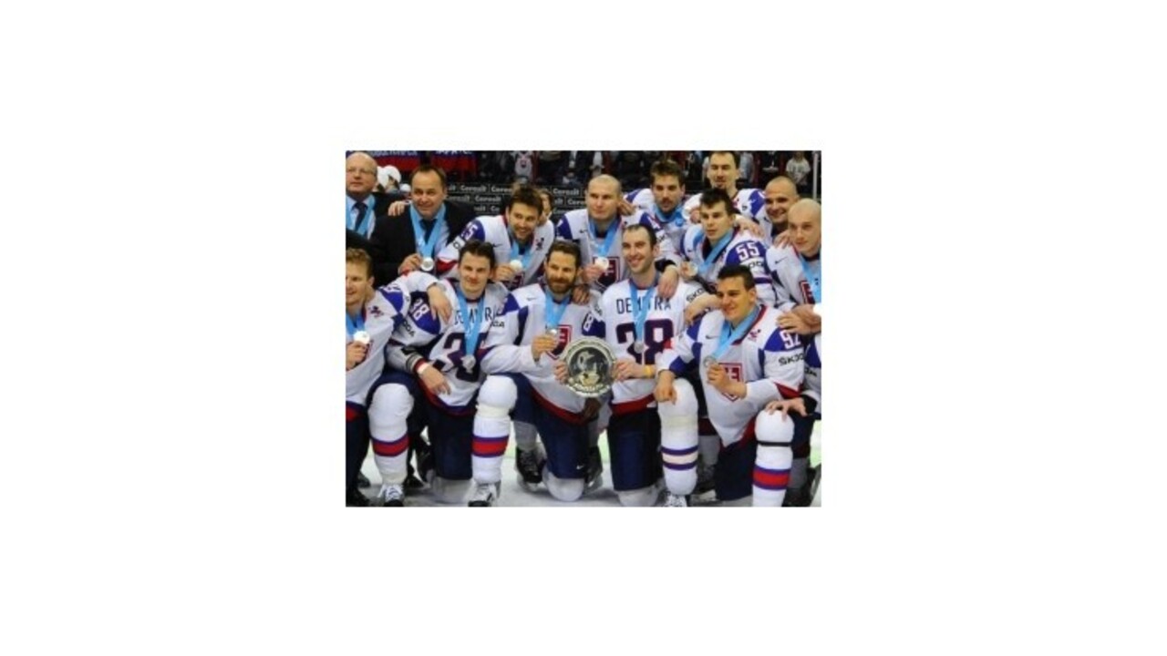 Slovenskí hokejisti vybojovali skvelú striebornú medailu