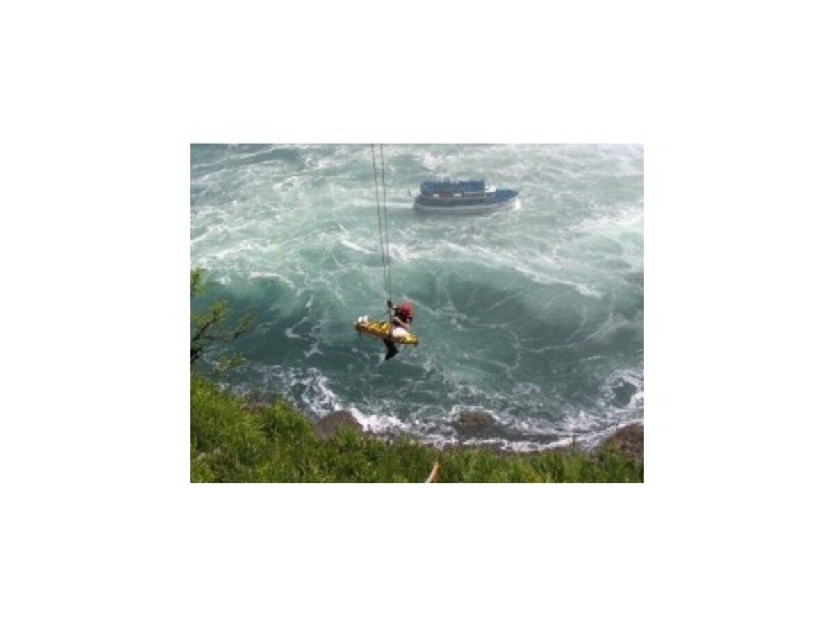 Muž skočil do Niagarských vodopádov, ale prežil
