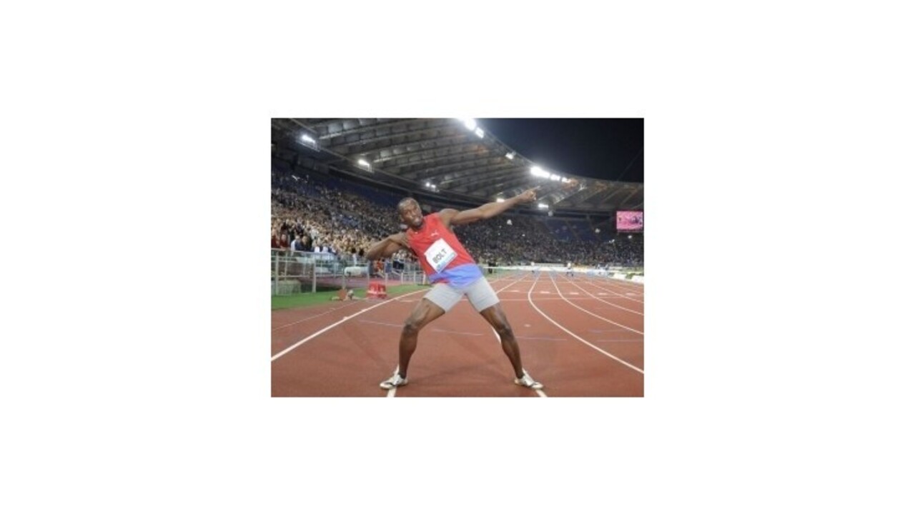 Bolt zažiaril v Ríme, v behu na 100 m vytvoril svetový výkon roka