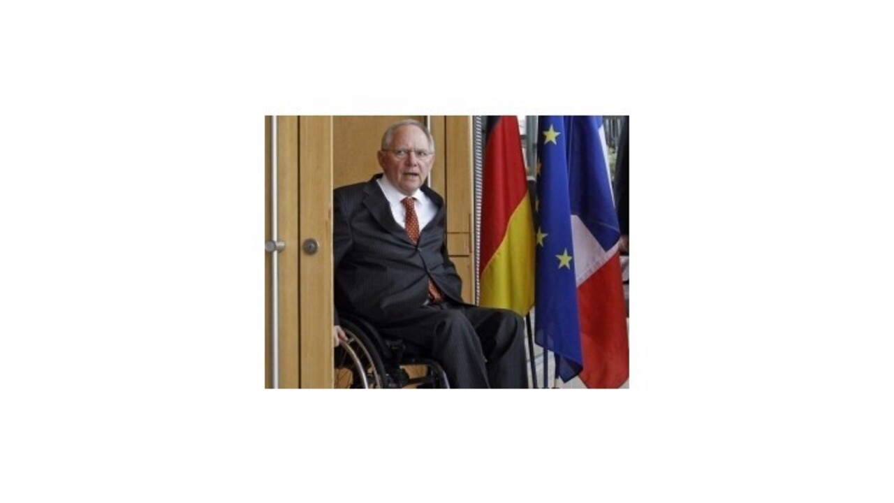 Španielske banky neohrozujú stabilitu eurozóny, tvrdí Schäuble