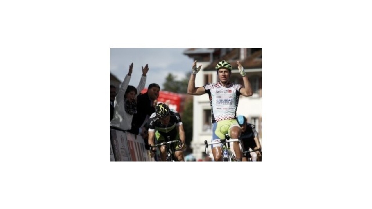 Sagan triumfoval i v 6.etape Okolo Švajčiarska