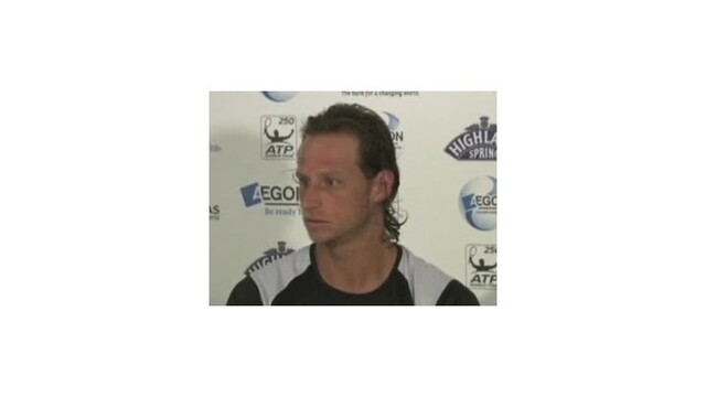 V Queen´s Clube víťazom Čilič, Nalbandiana diskvalifikovali