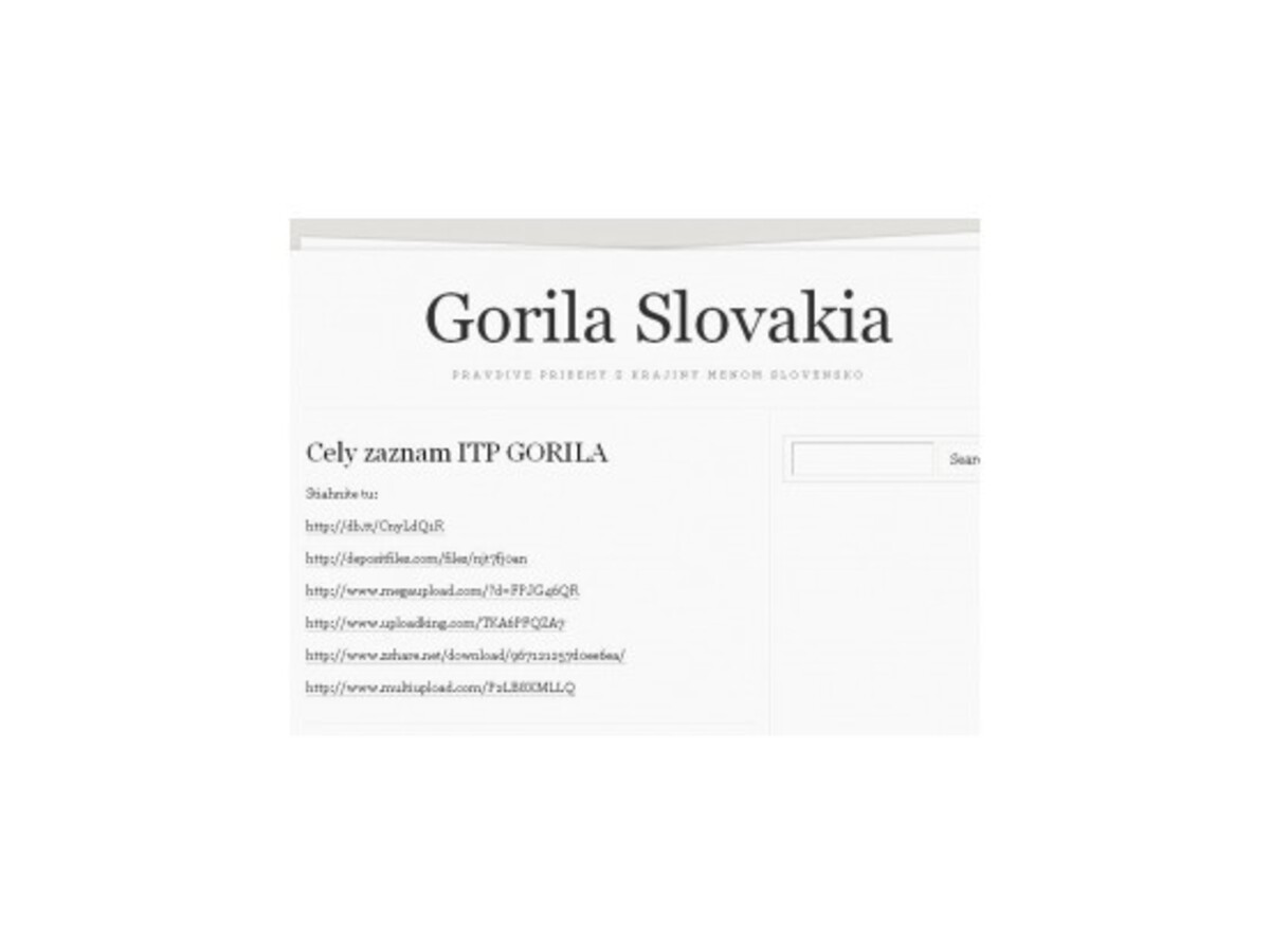 Vyšetrovatelia obvinili v kauze Gorila ďalšieho človeka