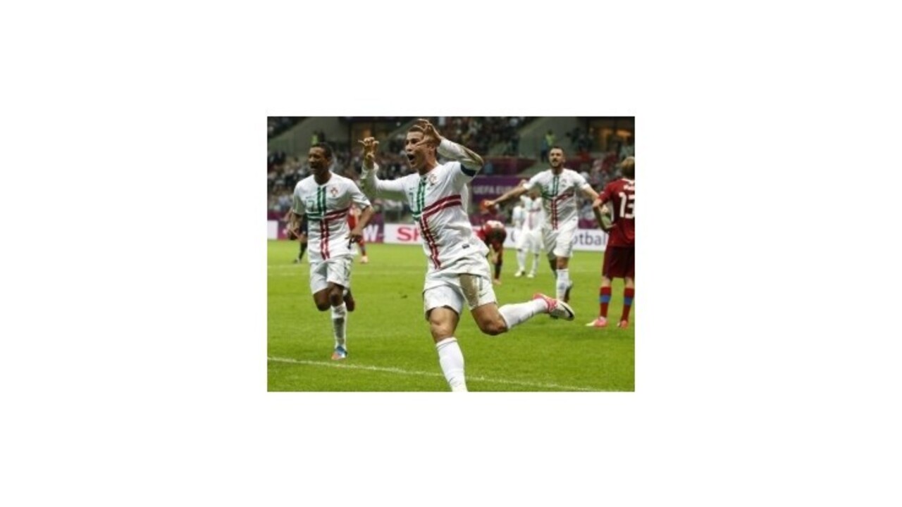 Česi nestačili na Portugalcov, postup zariadil Ronaldo