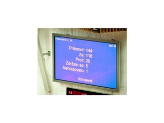 Poslanci veľkou väčšinou schválili trvalý euroval