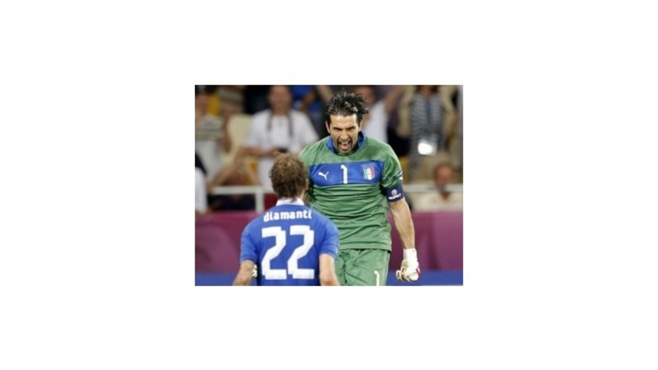 Taliansko postúpilo cez Anglicko do semifinále, rozhodli penalty