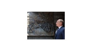 Putin odhalil pamätník 2. svetovej vojny počas zriedkavej návštevy Izraela