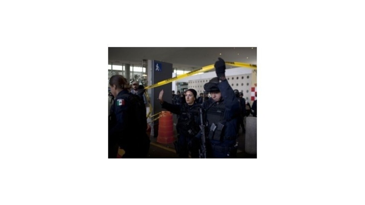 Pašeráci na najväčšom mexickom letisku zastrelili troch policajtov