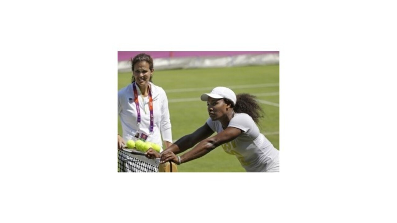 Serena Williamsová postúpila hladko do 2. kola dvojhry