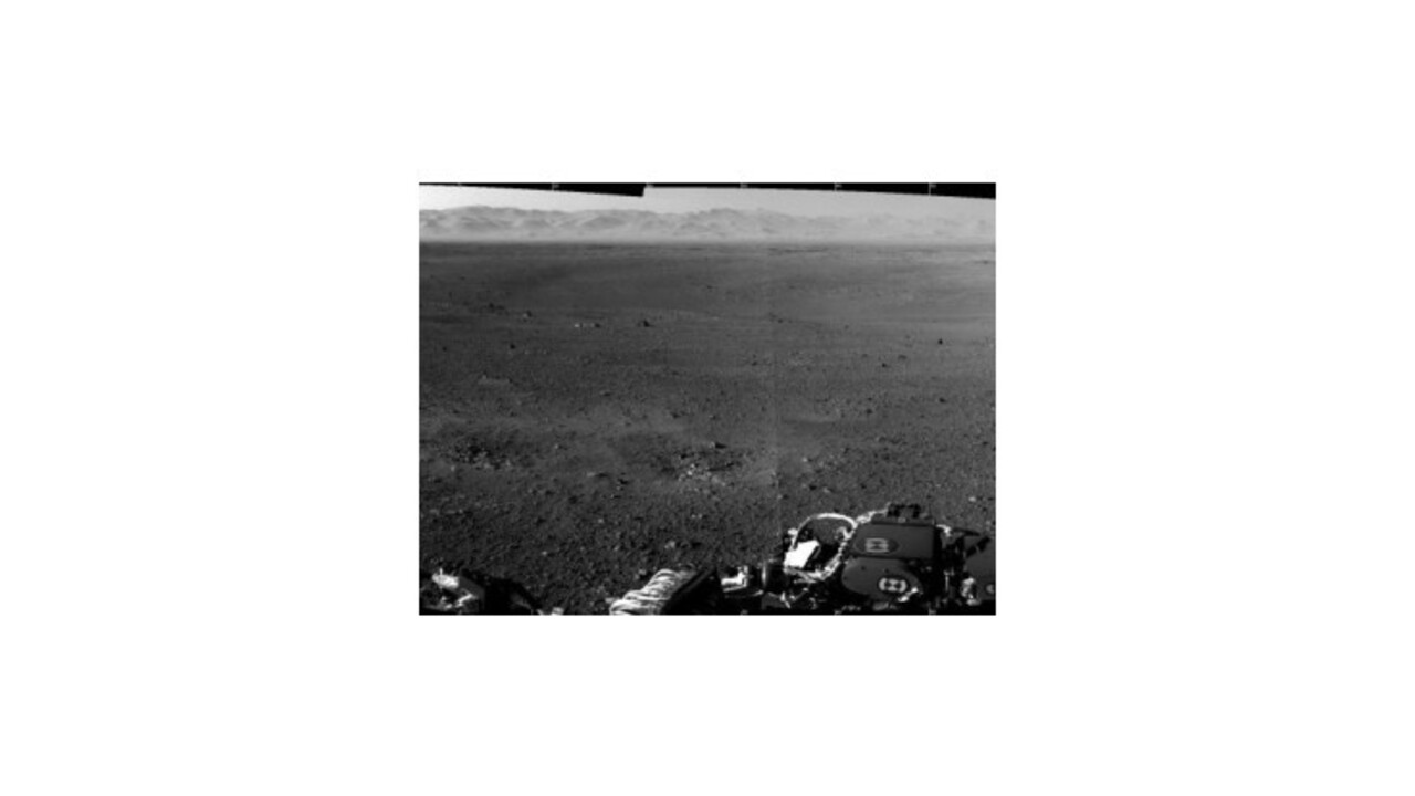 Sonda Curiosity poslala z Marsu prvý panoramatický záber