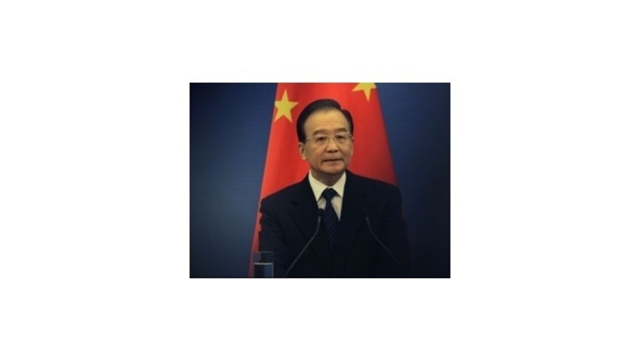 Čína dosiahne plánovaný rast HDP, vyhlásil premiér Wen Ťia-pao