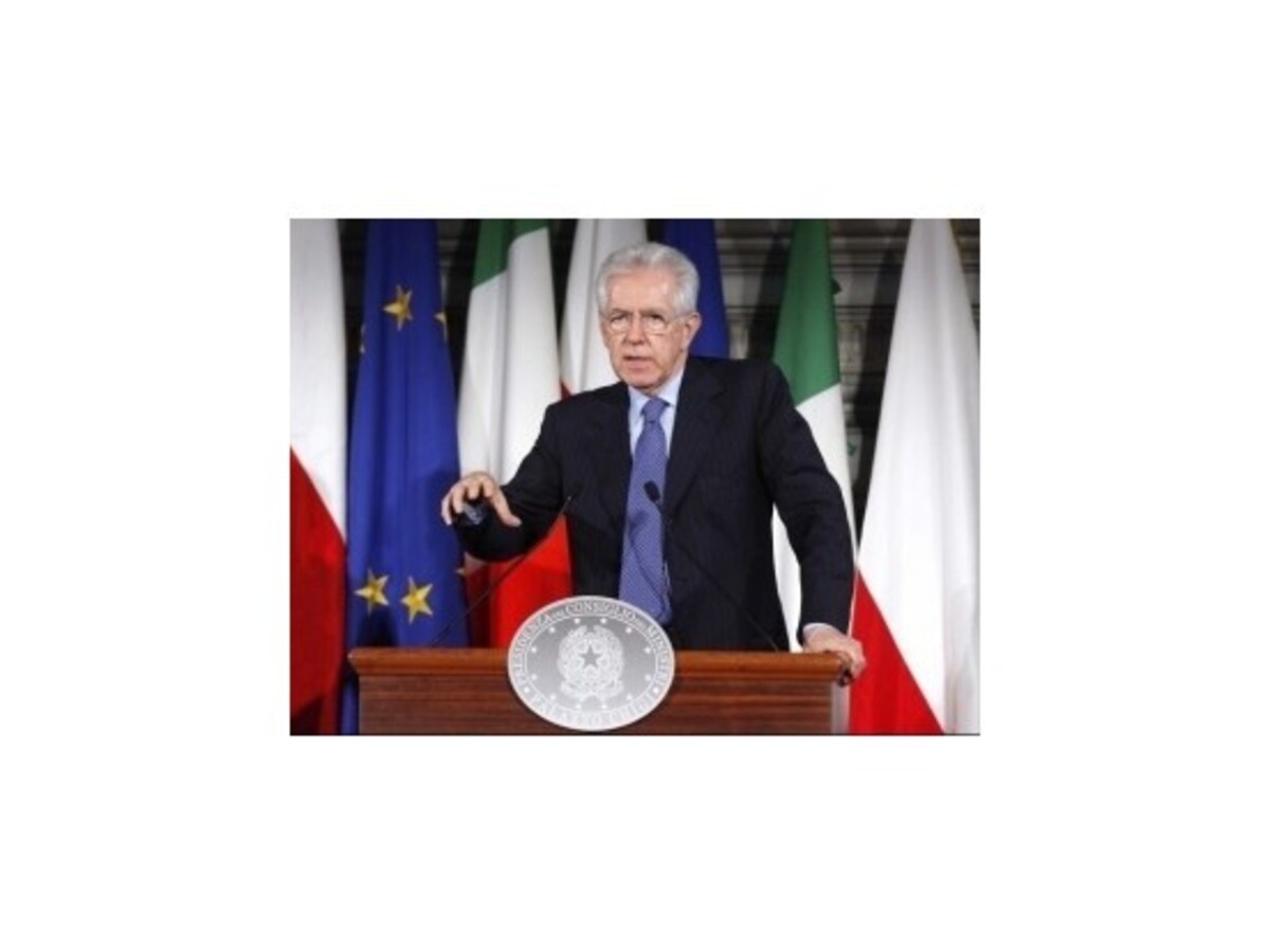 Monti: Koniec krízy v Taliansku je na dohľad