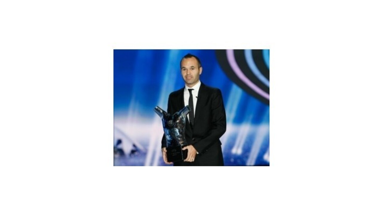 Najlepším európskym futbalistom za sezónu 2011/2012 sa stal Iniesta