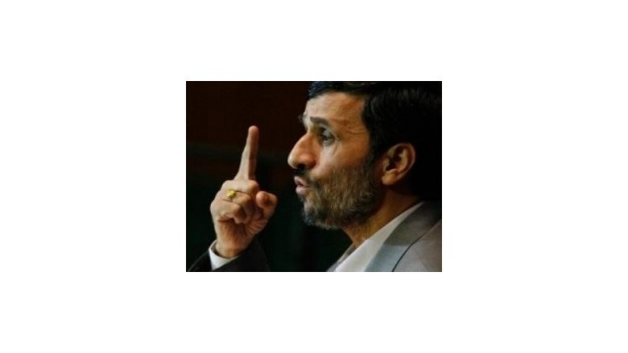 Ahmadínedžád: Za sucho je zodpovedný Západ, kradne nám mraky