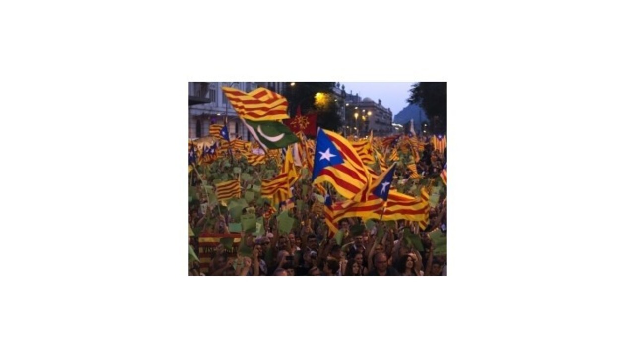 Katalánci žiadajú o pomoc v prípade odtrhnutia od Španielska