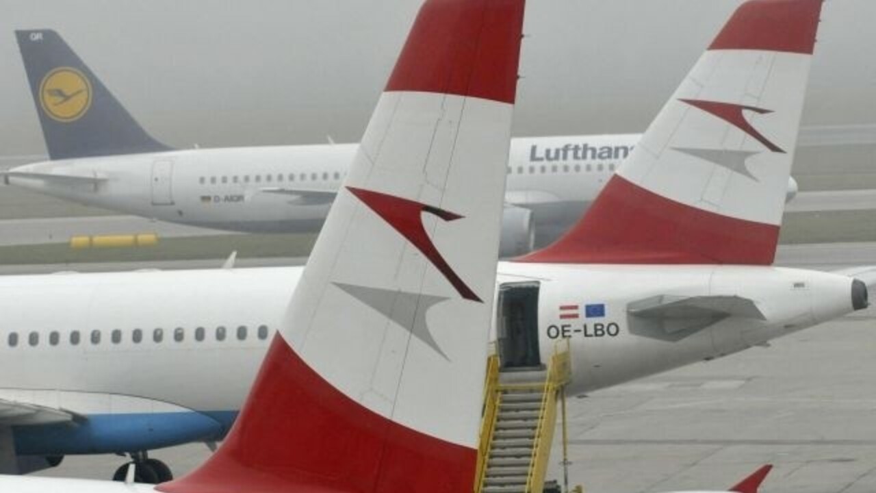 Austrian Airlines letisko Schwechat lietadlá (SITA)