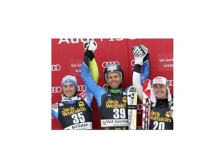 Nyman prekvapivo zvíťazil v zjazde Val Gardenom