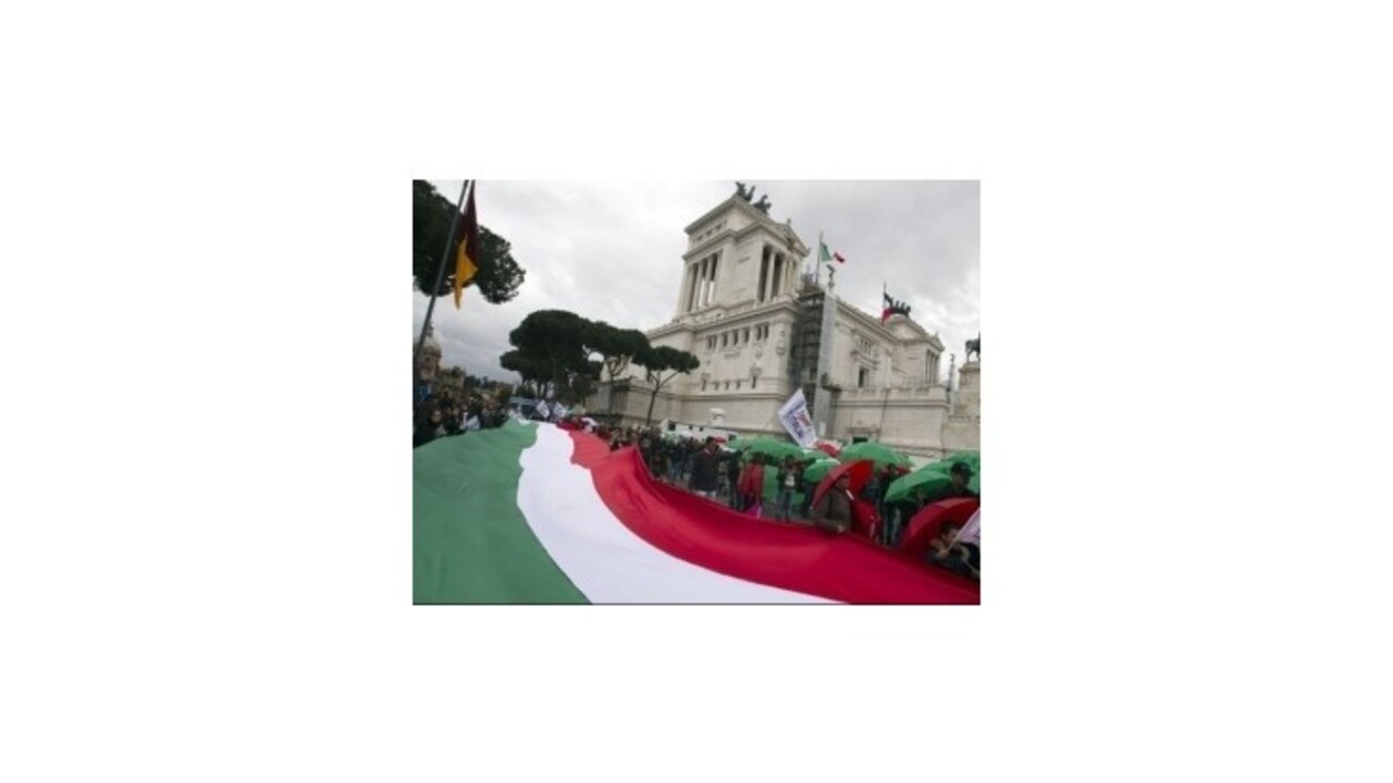 Taliansko schválilo zákon o vyrovnanom rozpočte